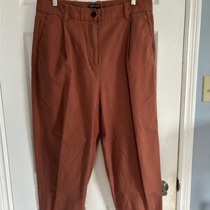 Frank & Oak Dusty Rose Barrel Leg Trousers